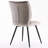 Chenille Fabric Upholstered Dining Chairs Metal Leg Side Chairs with Full Back for Kitchen Dining Room-2062736377