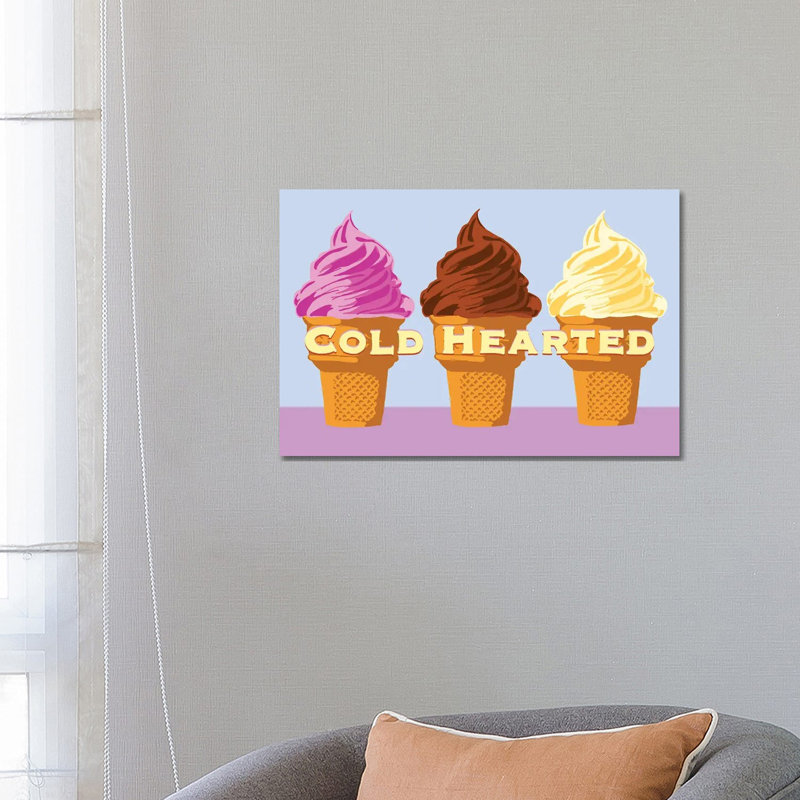 Cold Hearted by Jaymie Metz - Wrapped Canvas Print, 66.04 cm H x 45.72 cm W x 1.91 cm D