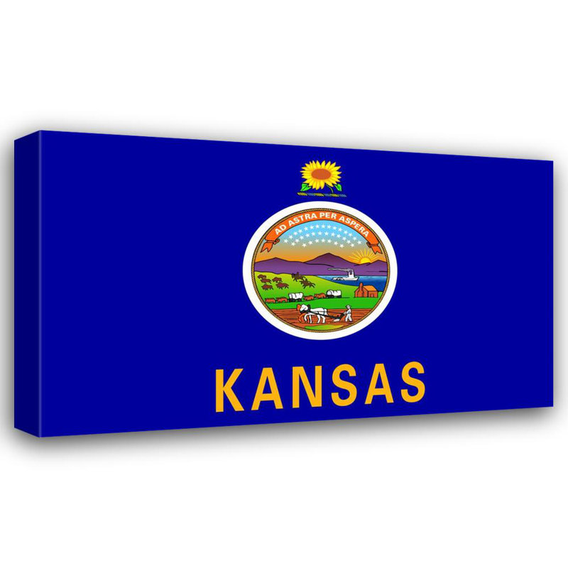 Kansas State, 14" H x 24" W