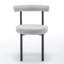 Ensemble de 2 chaises rembourrées Contemporary Chic-132040160