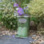 Pot à fleurs en métal galvanisé
