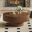 Table basse ronde avec base robuste-163672368