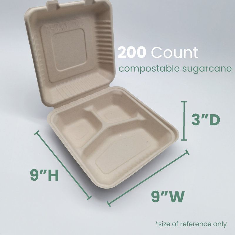 Plateau de service en carton jetable, Naturel