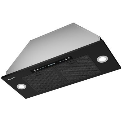HisoHu 36" Stainless Steel 900 CFM Convertible Insert Range Hood with Mesh Filter