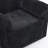 33" Swivel Barrel Chair, Upholstered Armchair With Side Pockets-1236633055
