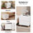Modern Wood Two Drawer Nightstand,Vintage Bedside Table-21202881-21673729