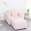 Simple rose modulaire de 44,9 po - Mousse très confortable et à structure en métal. Coussins lavables amovibles. Rangement à levage hydraulique. Design contemporain pour le salon de la chambre à coucher. 2 tendances. Matériaux de qualité-121098609