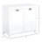 Home Floor Storage Organizer Cabinet Tilt Out Laundry Hamper Cabinet Sleek Storage Cabinet-981497487