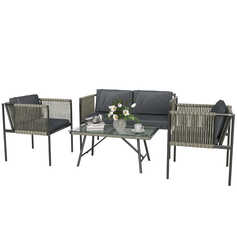 Rattan Sofa Set