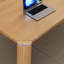 Bureau rectangulaire en bois massif Burlywood-36038951