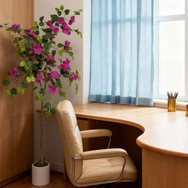 4.4FT Artificial Bougainvillea Tree