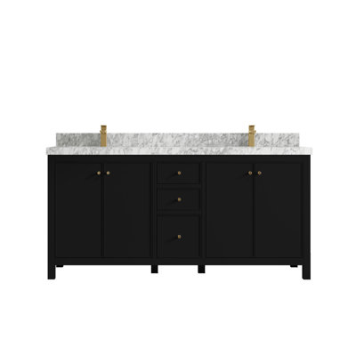 Ensemble de meuble-lavabo double 72 po Chicago