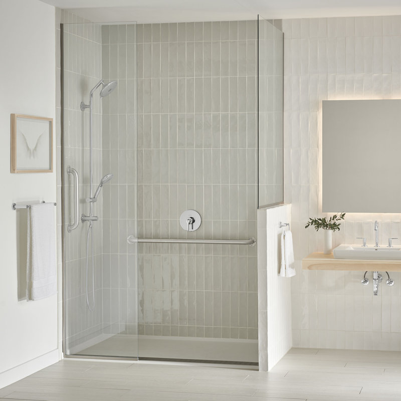 Spectra Versa 24-inch 4-Function 1.8 GPM Temperature Control Complete Shower System with FloWise