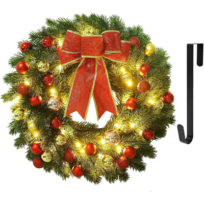 Jarielys Faux Spruce 16'' Wreath