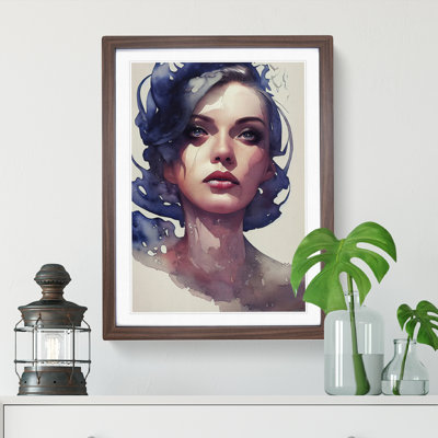 Woman - Single Picture Frame Painting