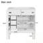 Meuble-lavabo avec lavabo, 2 portes et 3 tiroirs-891286356