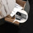  Drum Coffee Table, Sintered Stone Top, 2 Solid Wood Drawers, Fully-Assembled-1355881433-1405122234