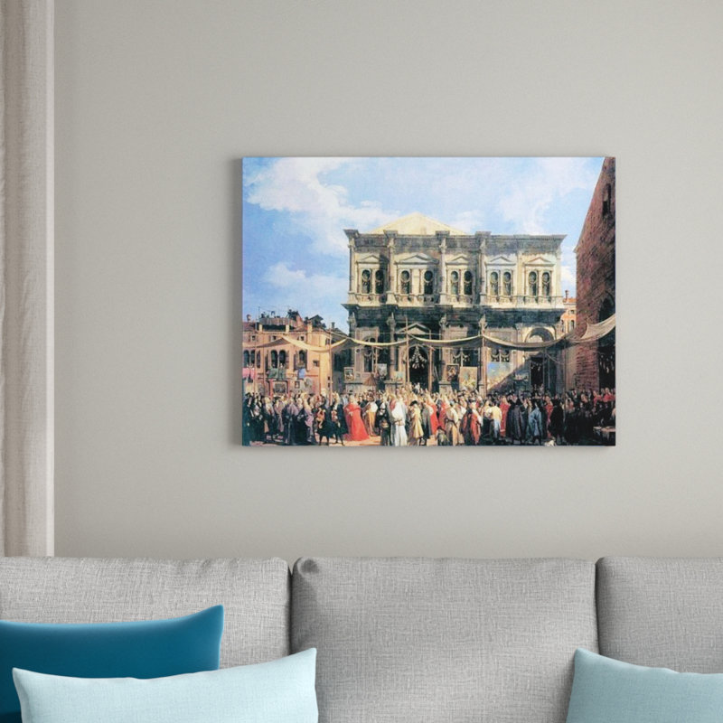 Canaletto - No Frame Painting on Wood