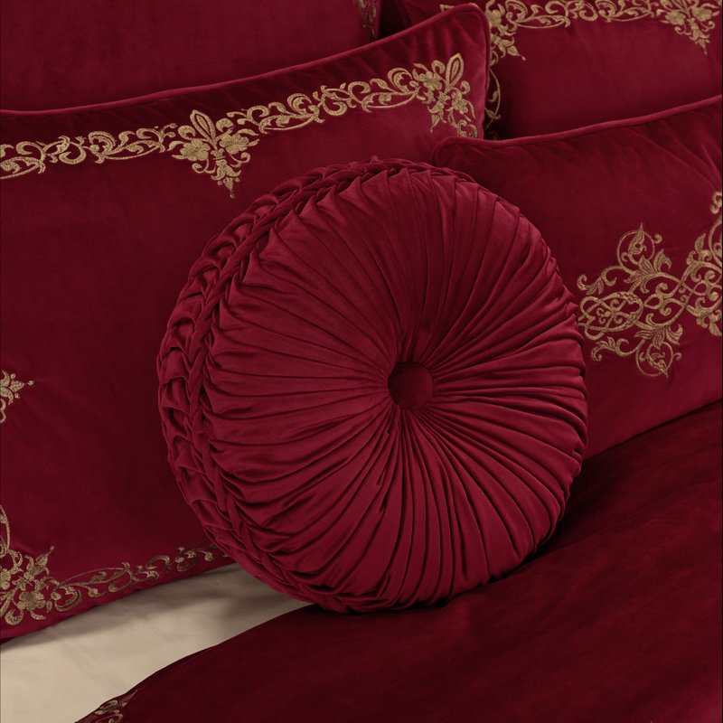 Coussin Noelle, Cramoisi