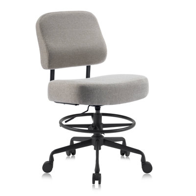 Pneumatic Swivel Rolling Saddle Stool 504 KALEA with Adjustable Foot Ring for Clinic SPA Tattoo and Home