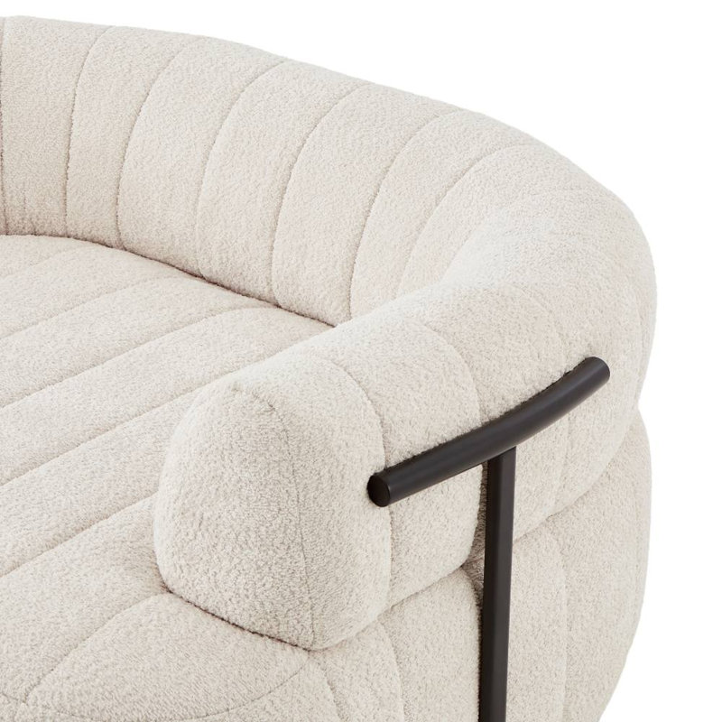 Canapé infonuagique simple (Beige)