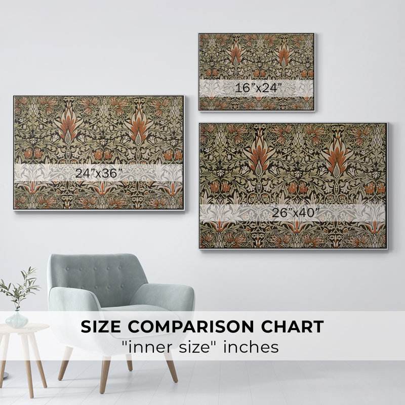 «Vintage Abstract Print - LVI» sur, Blanc, H 25 po x l 37 po x P 2 po