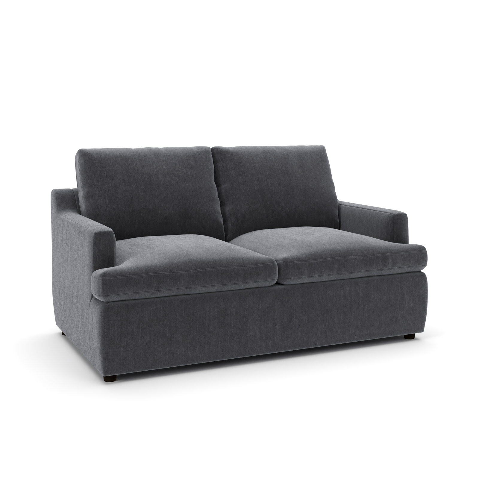 Essex 62.5'' Loveseat, Andrew Slate Performance Chenille