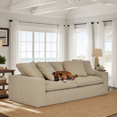 Kaniylah 96.5'' Slipcovered Sofa