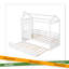 Lit simple en bois avec lit gigogne simple