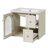 Wall Mounted Bathroom Vanity With Ceramic Sink-1572267505