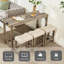 4-Piece Dining Table Set-323126232-323126235-323126234