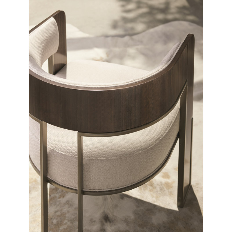 Modern Streamline Barrel Chair