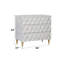 Charmante console avec un design exquis et un rangement abondant