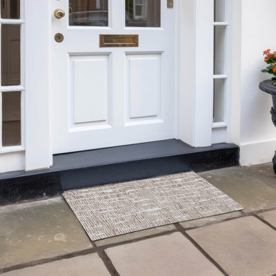 Tapis intérieur / extérieur Condol avec envers antidérapant rectangulaire 1 pi 8 po x 2 pi 6 po