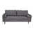 Dark Gray Faux Linen is out of stock