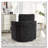 Chenille Upholstered Swivel Chair-1775418726