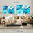 Avery Blue Blurs Abstract-107938501