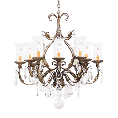 Lustre en cristal 12 lumières French Elegance