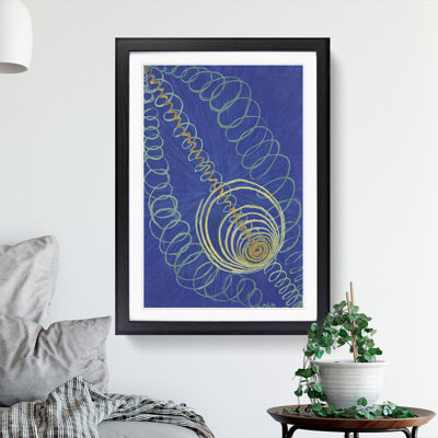Primordial Chaos No.16 by Hilma Af Klint - Single Picture Frame Print on Wood