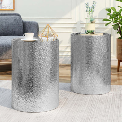 Ensemble de 2 tables d'appoint Modern