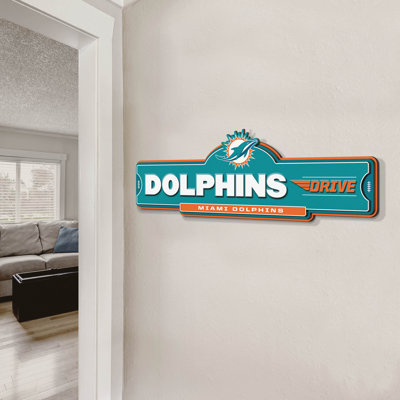 NFL Miami Dolphins Street Sign