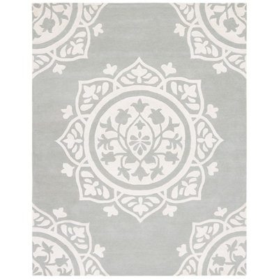 Cruz Hand Tufted Wool Geometric Rug