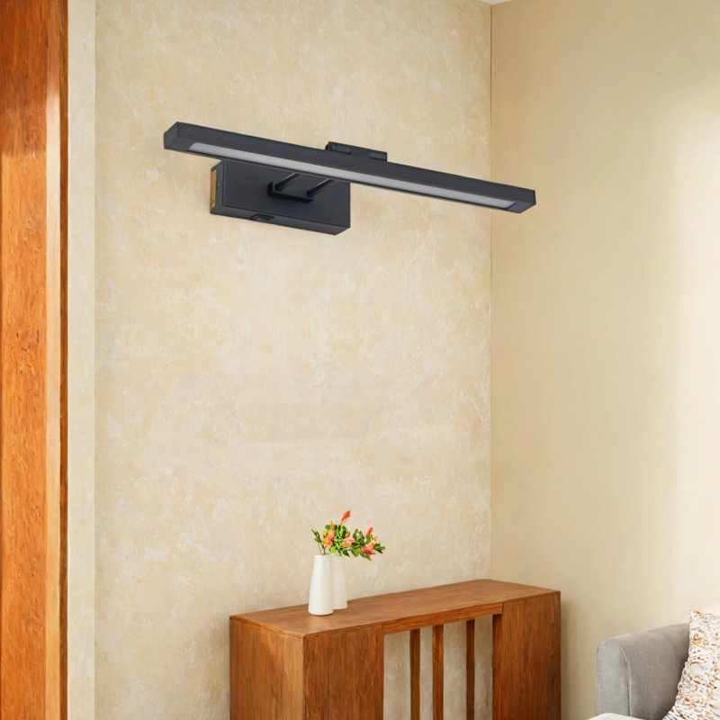 16-inch Led Art Light, Battery-powered With Remote Control, Rechargeable With Dimming And Timer Functions