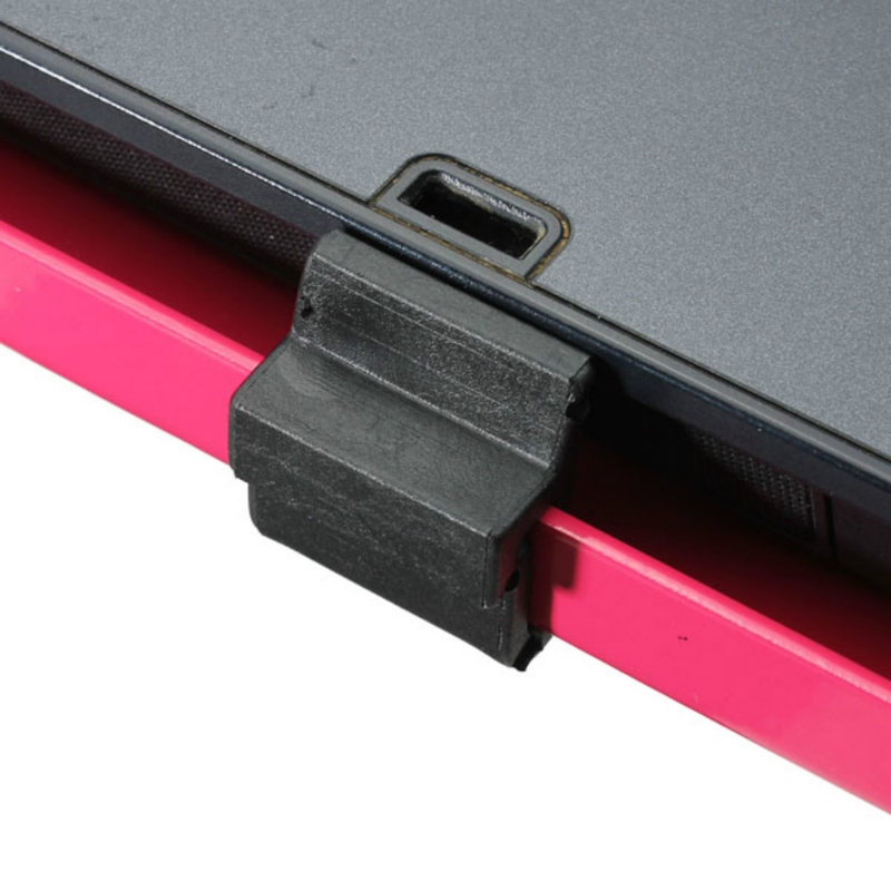 48cm H x 53cm W Laptop Cart, Pink