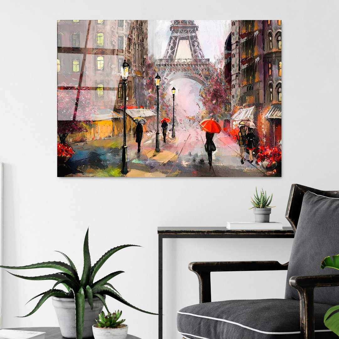 Decorative Tempered Glass Painting