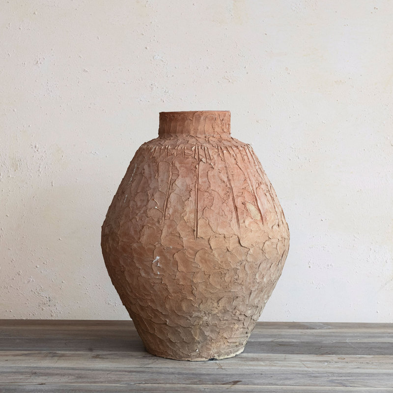 Tida Terracotta Table Vase
