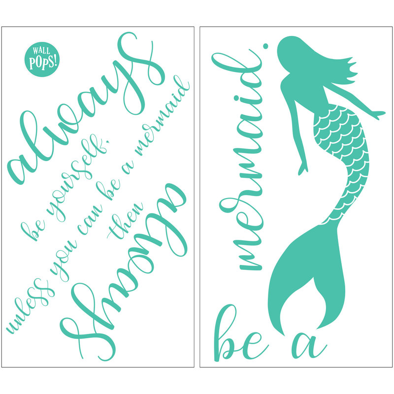 Text & Numbers Non-Wall Damaging Wall Decal