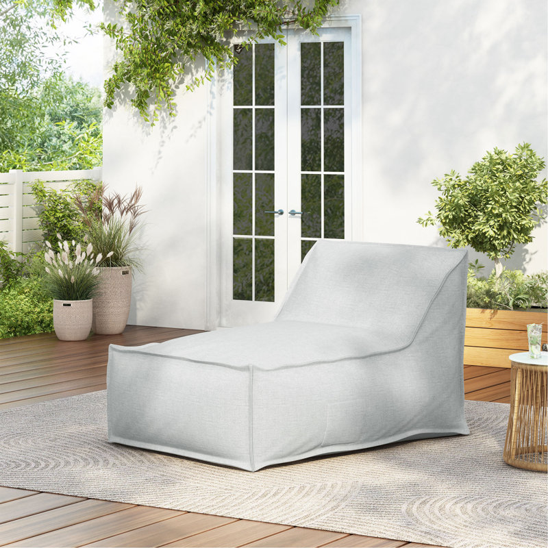 Fauteuil à billes Perry, Gris clair