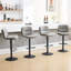 Tabourets de bar pivotants ajustables à double couche rembourrés avec dossier ergonomique (ensemble de 4)-1657744586-1676002800
