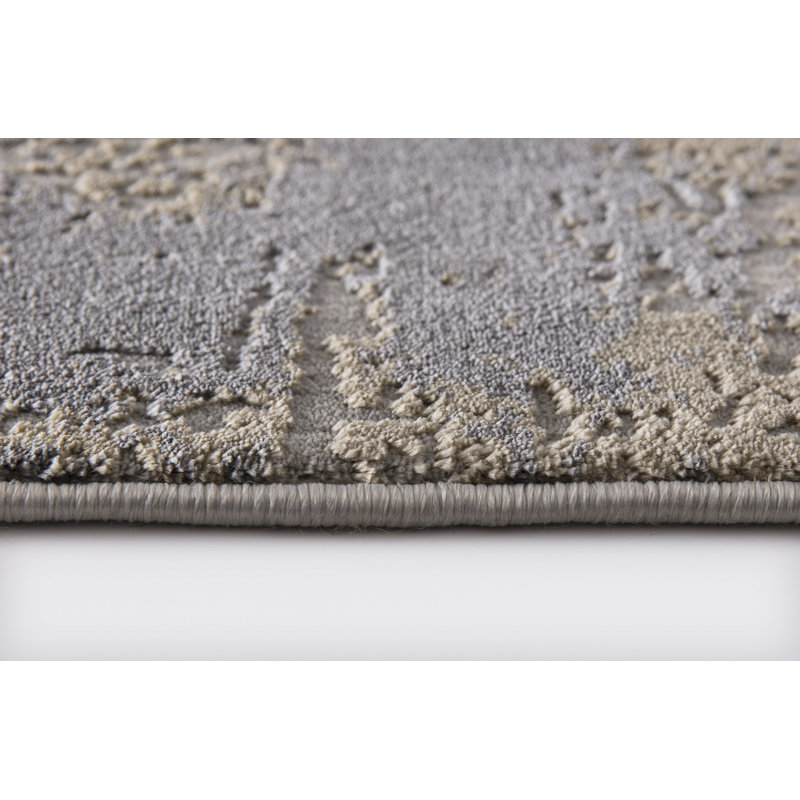 Brinkerhoff Abstract Indoor Rug, Rectangle 6'7" x 9'6"